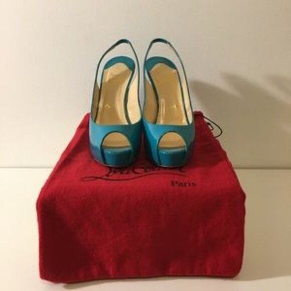 Christian Louboutin Vendome Peep Toe Platform Heel - Picture 8 of 16